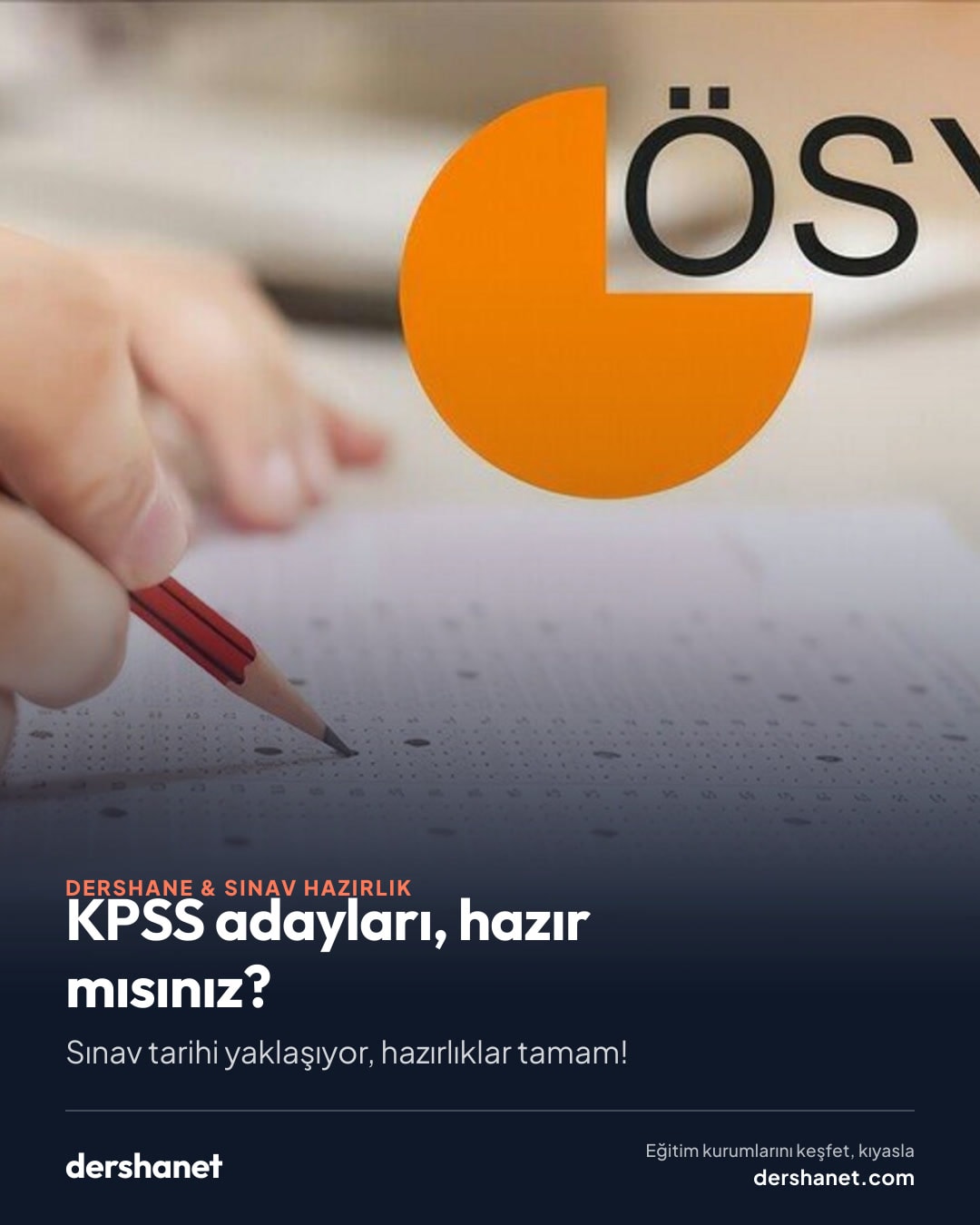 KPSS Ortaöğretim Sınavı İçin Geri Sayım Başladı kapak görseli