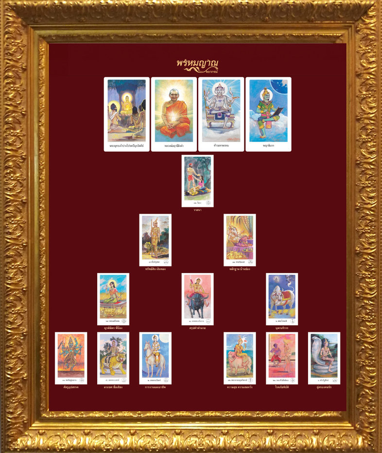 Promayarn cards spread