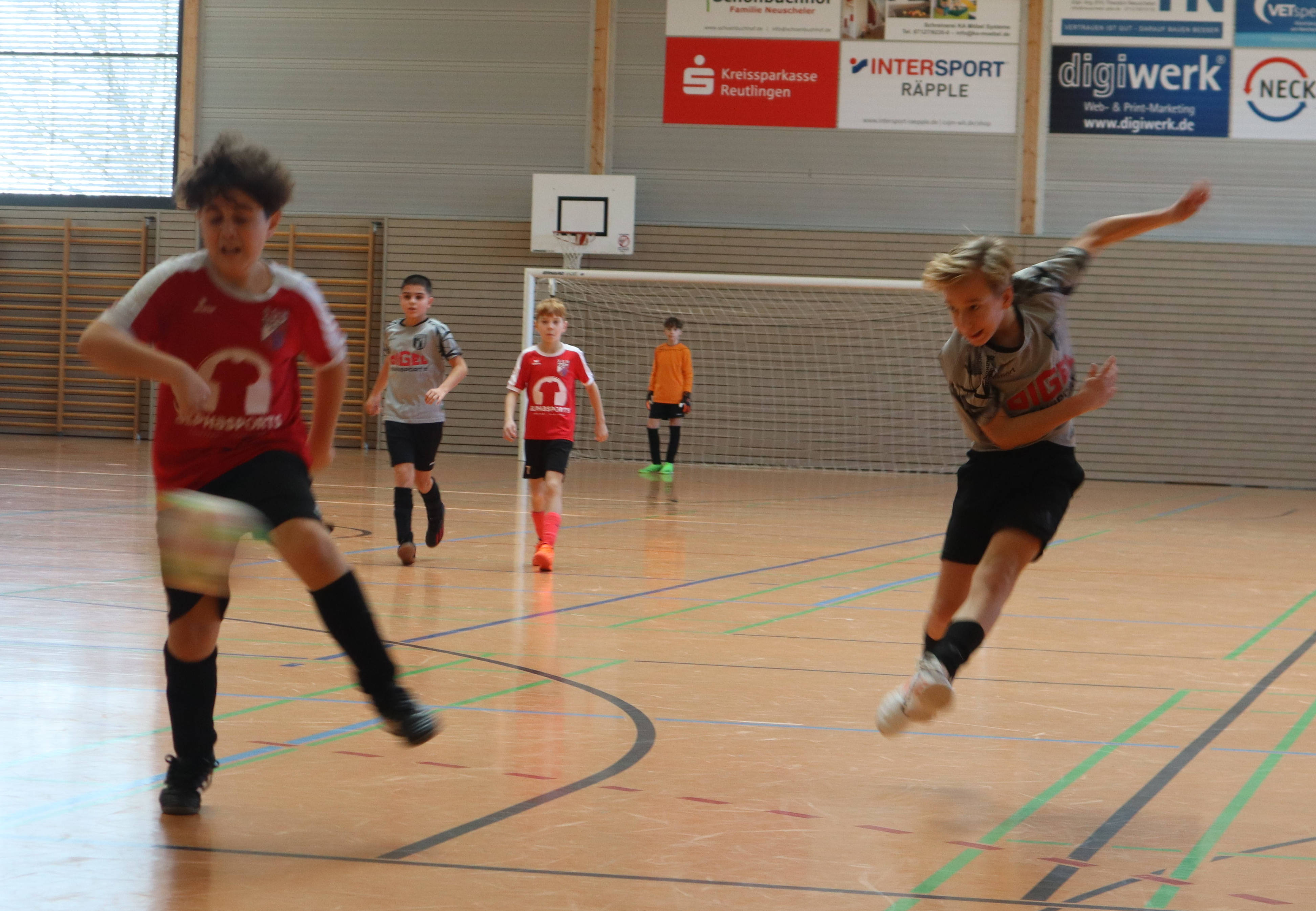 Das 2:0 für Betzingen ist auf dem Weg