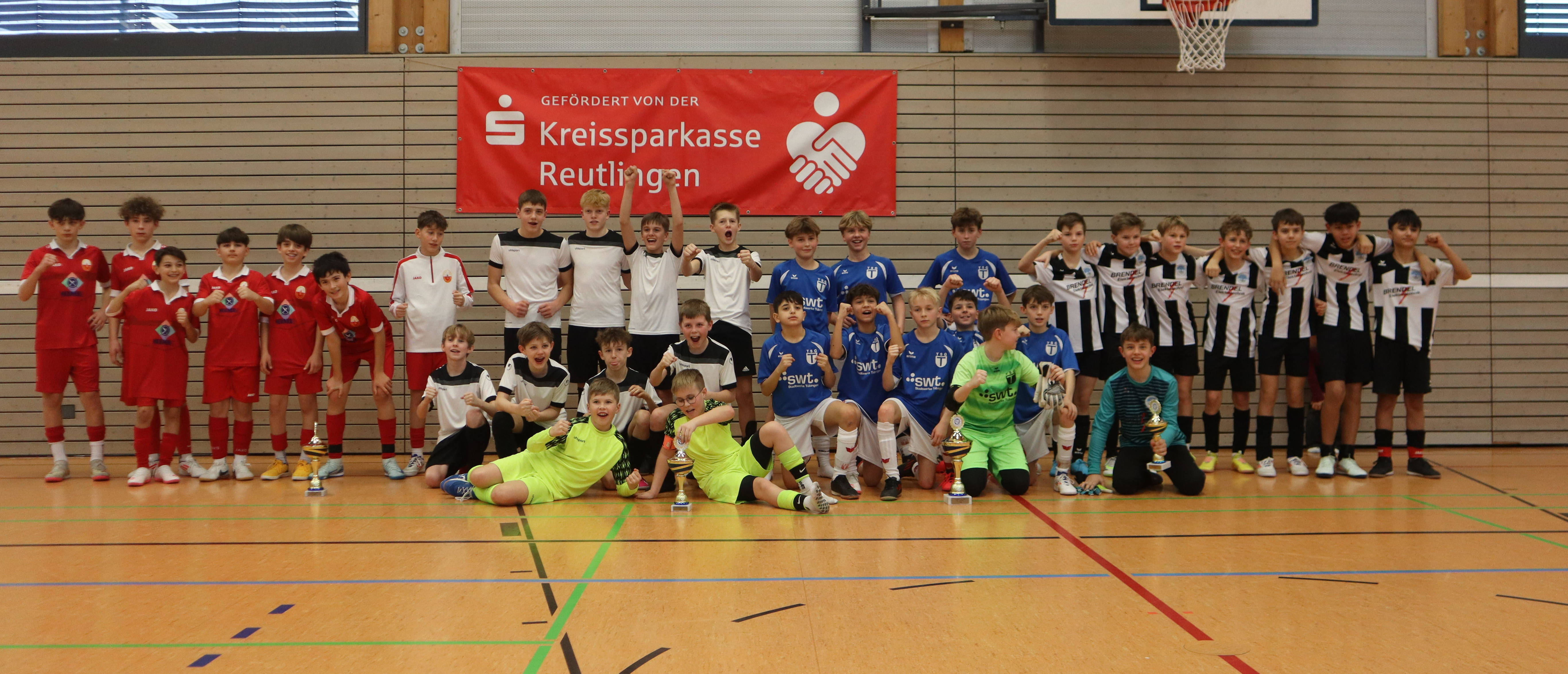 Die Ränge 1-4, alle zusammen