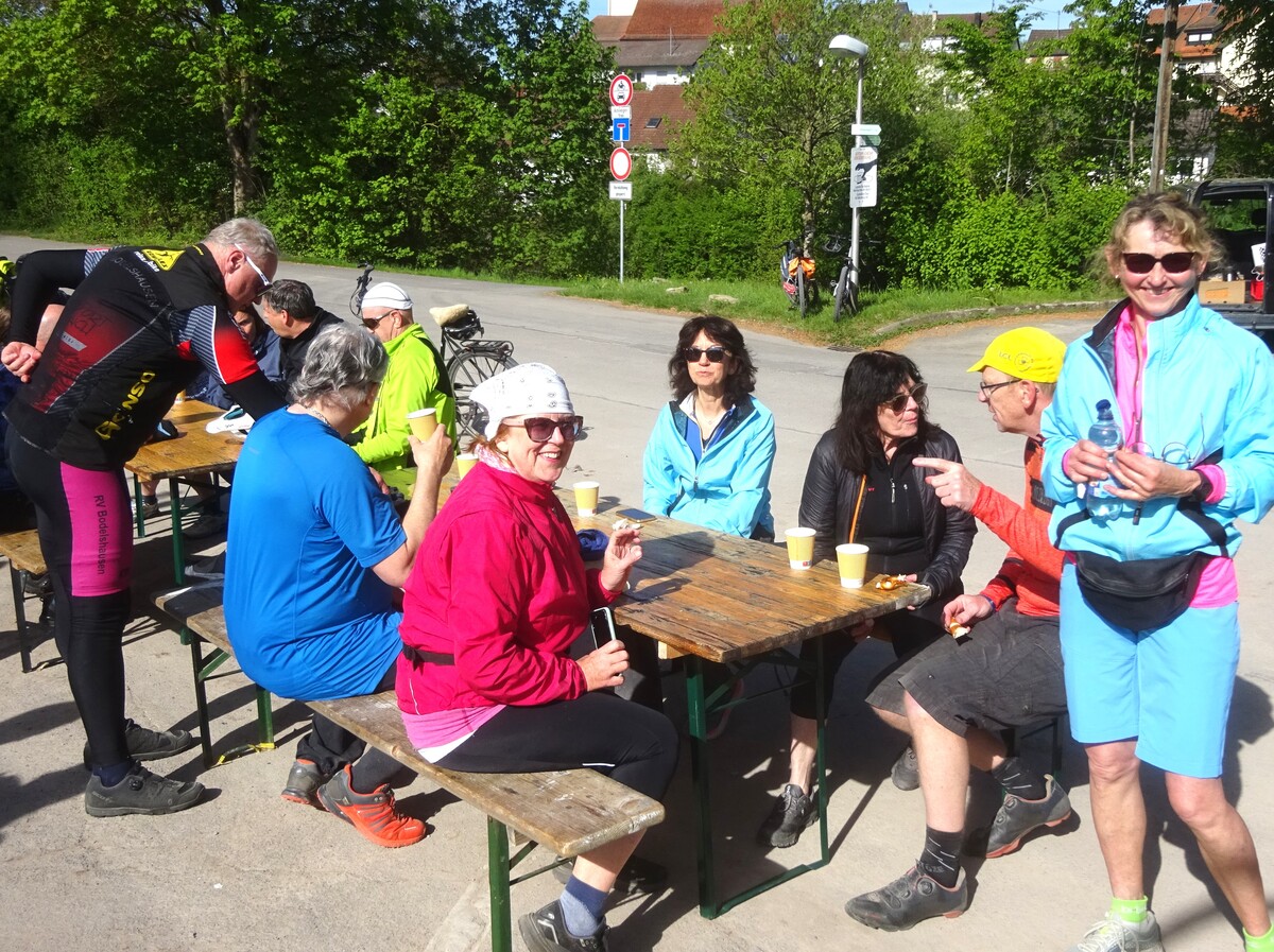 Einkehr zum Frühstück ...