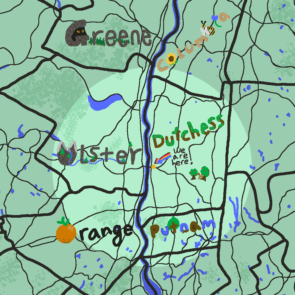 Map of the All Inclusive Cleaning service area