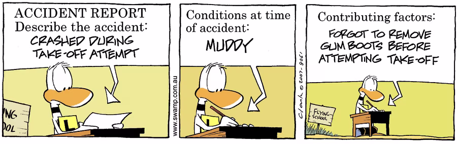 Conditions at Time of Accident