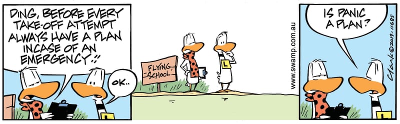 Ding Duck Emergency Plan