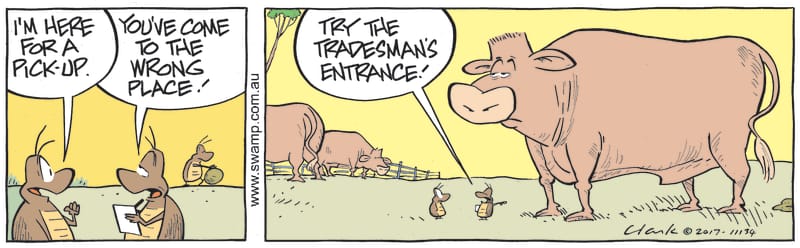 tradesman's entrance