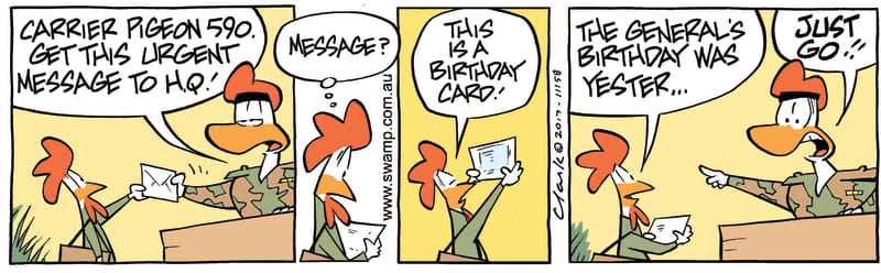 Deliver a Birthday Card