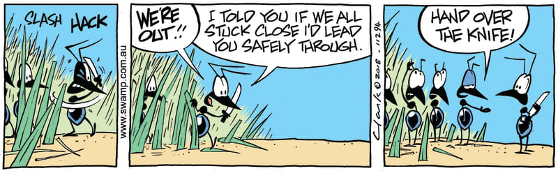 Leading the ants