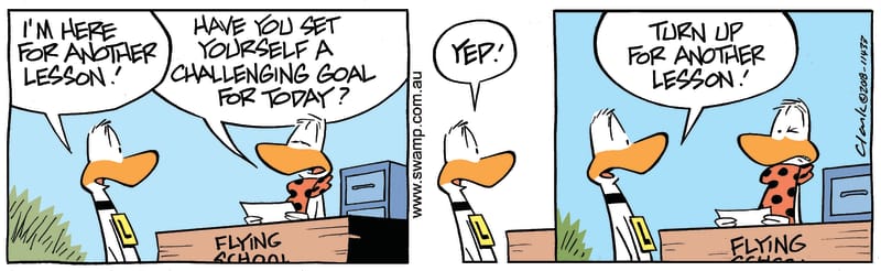 challenging goal for today