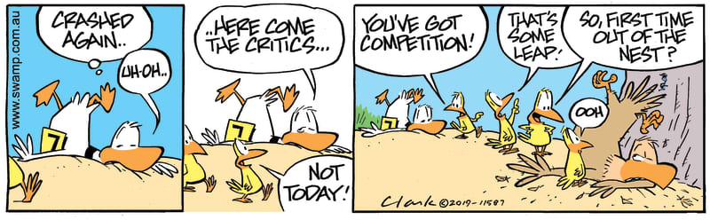 here come the critics