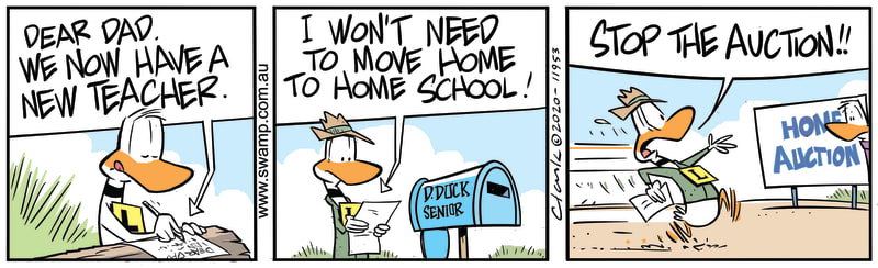 Ding Duck Writes Home