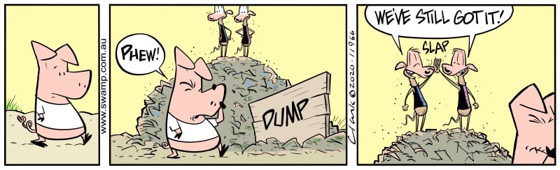 Yep! The Dump Still Stinks