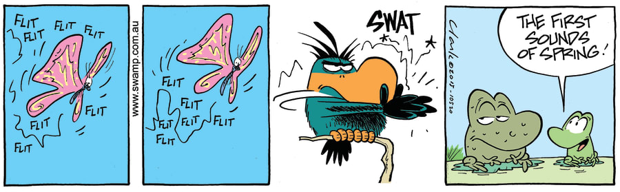 Bludgerigar Spring Comic