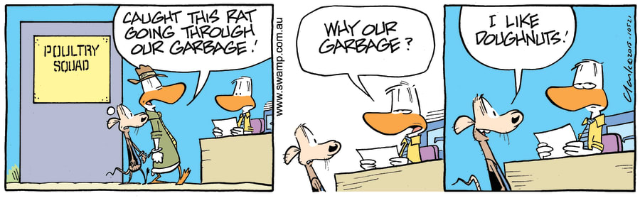 Chives Rat Garbage Comic