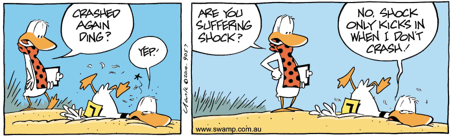suffering shock