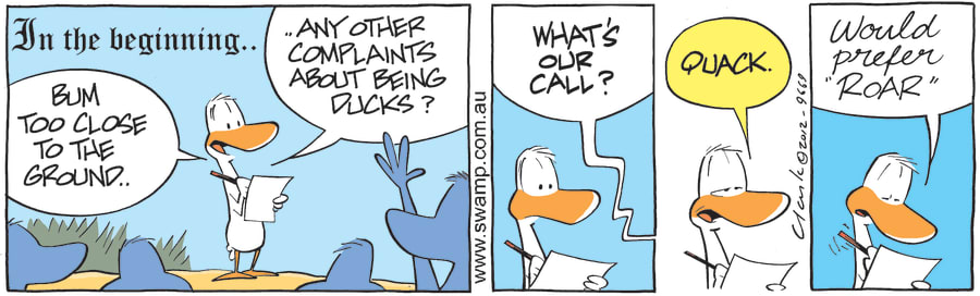 Ducks Prefer Roar Call