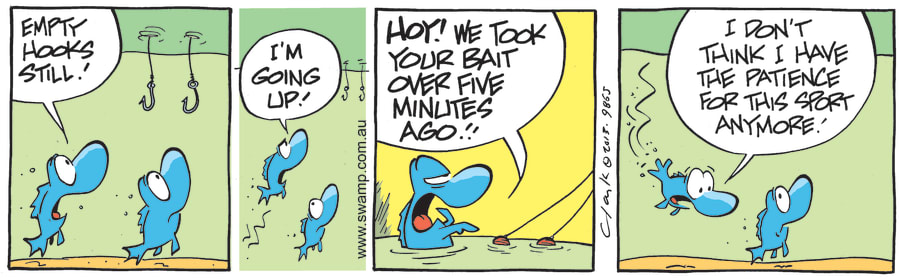 Empty Fish Hooks