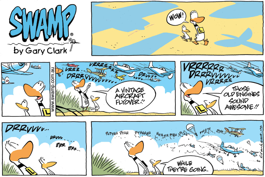 Vintage Aircraft Flyover