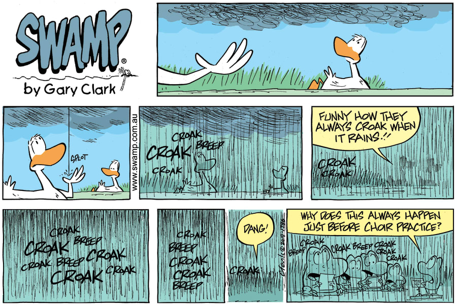 Frogs Croak When it Rains