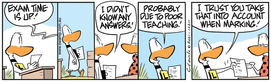 Ding's Exam Time Is Up