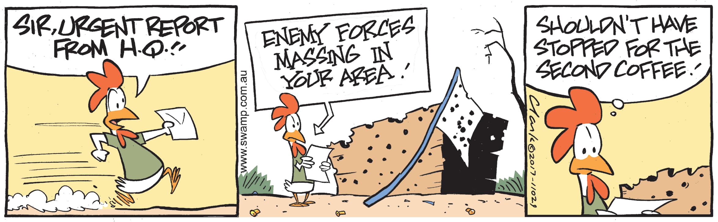 second cup of coffee