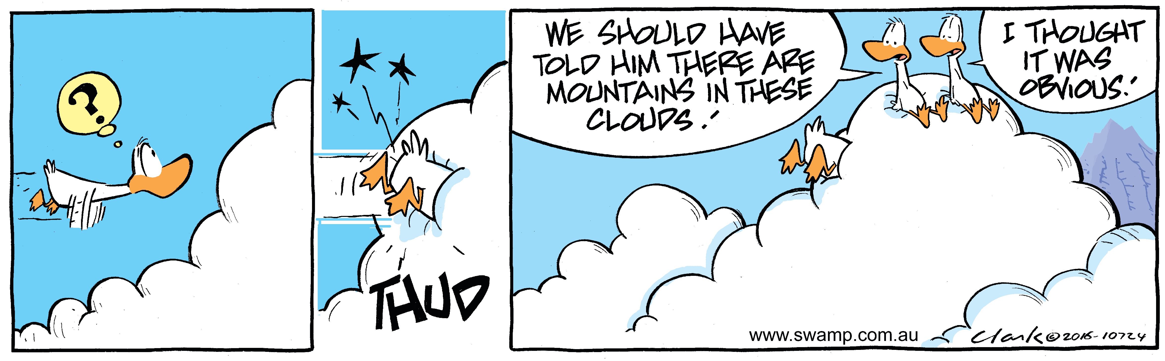 sitting on cloud
