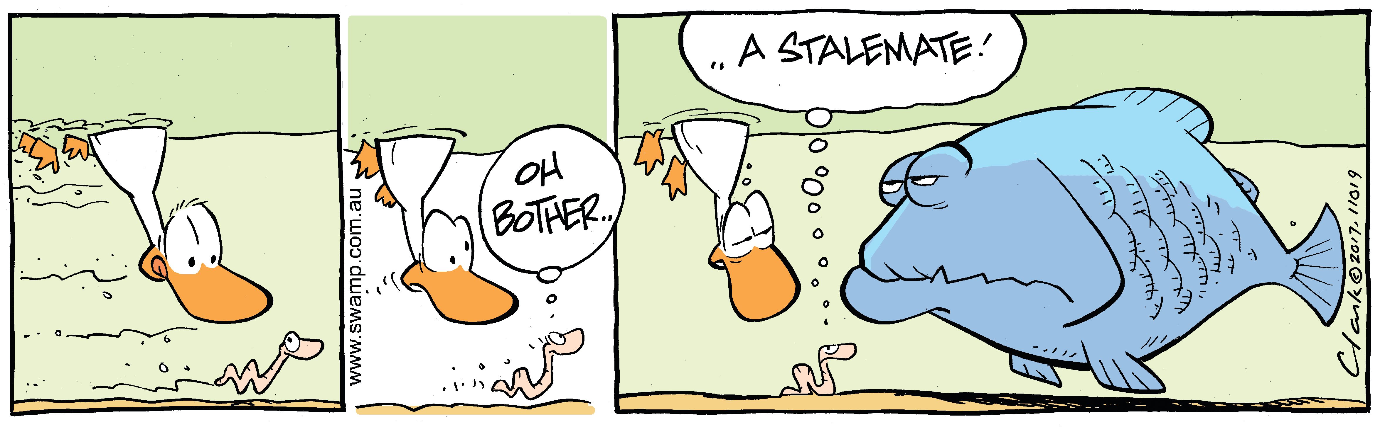 stalemate cartoon