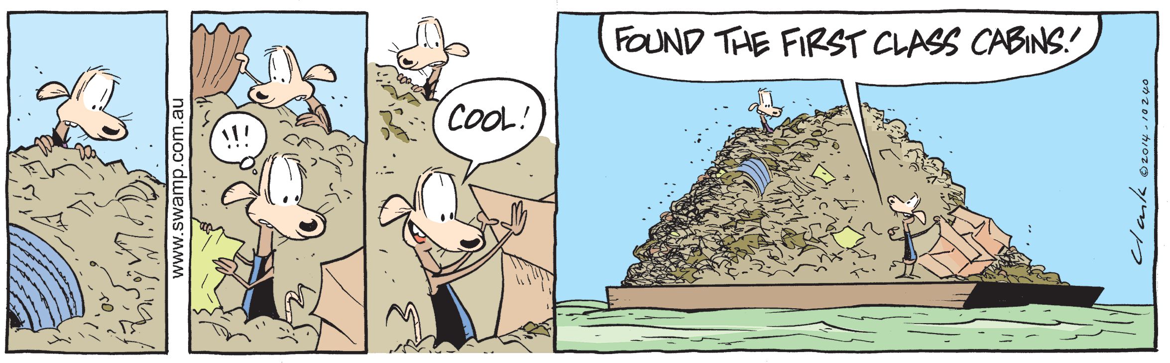 Swamp Rats Cruise Comic