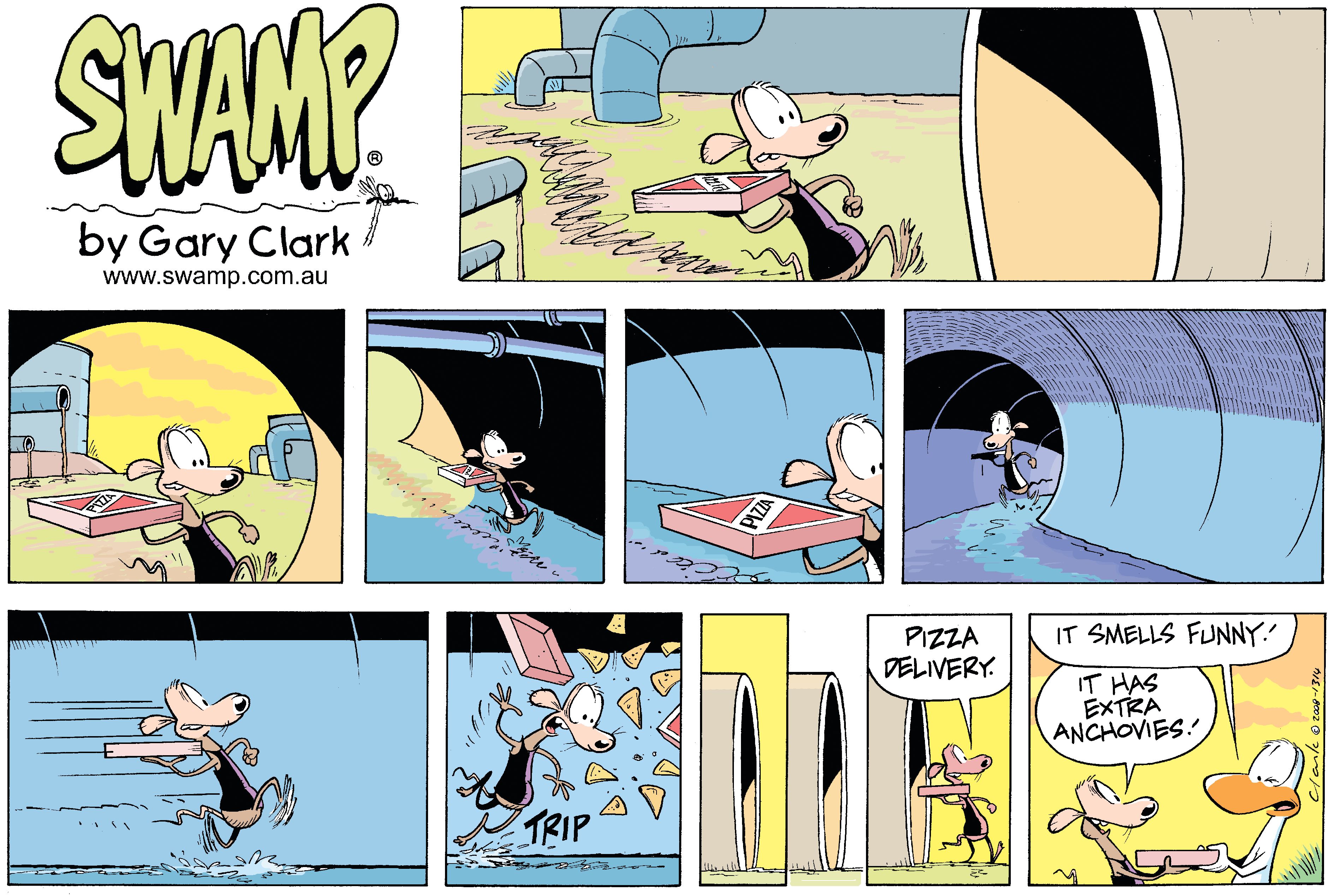 Chives Rat Pizza Delivery Comic