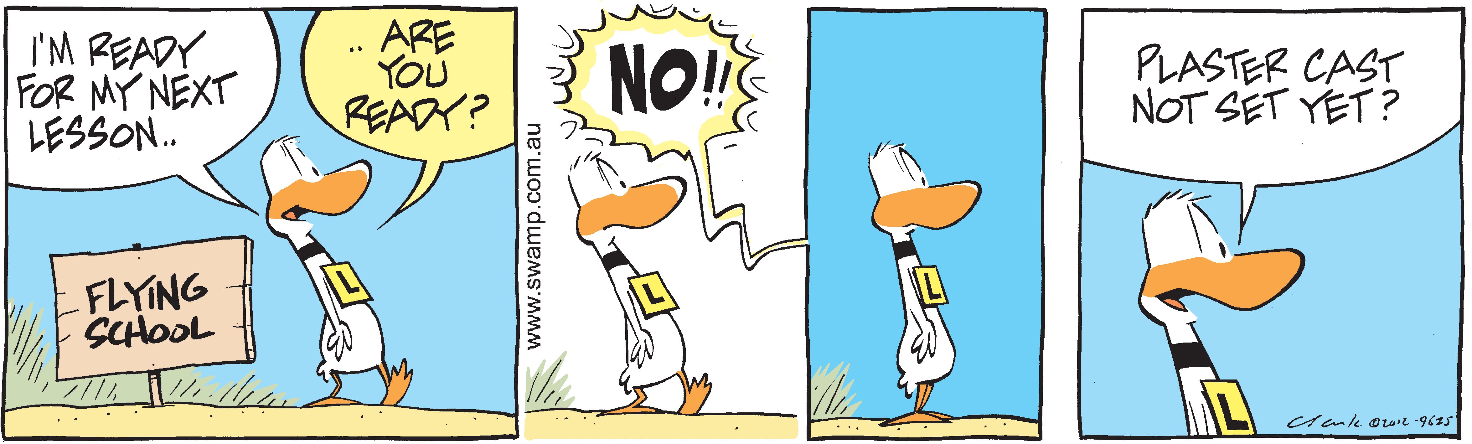 Ready for Next Lesson Comic