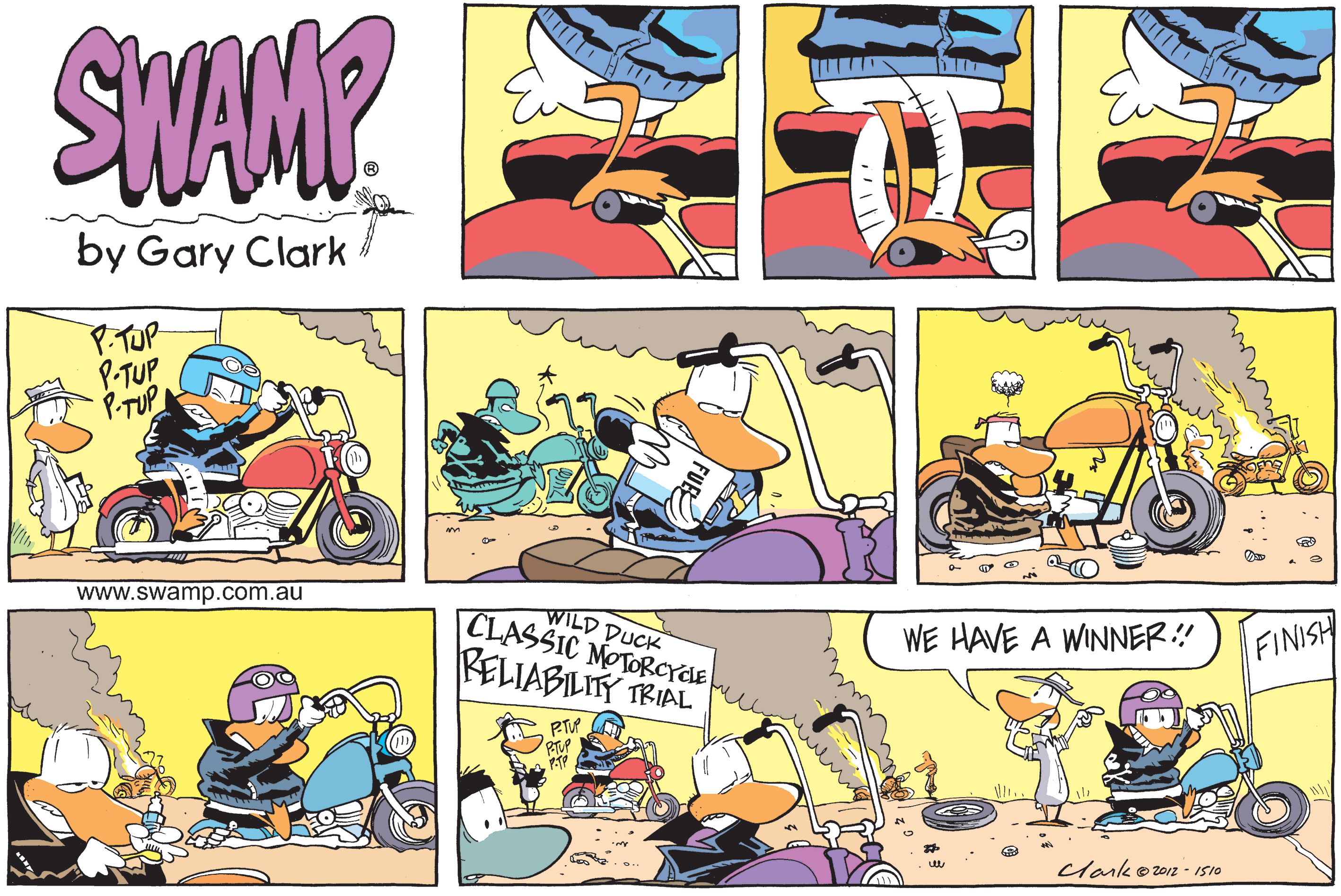 Classic Motorcycle Reliability Comic