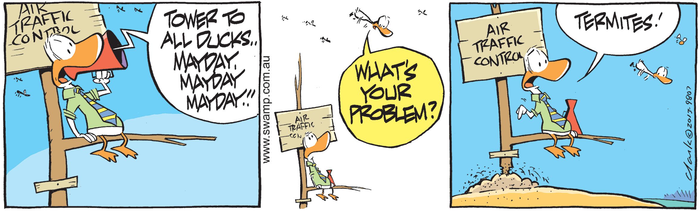 Mayday, Mayday Comic