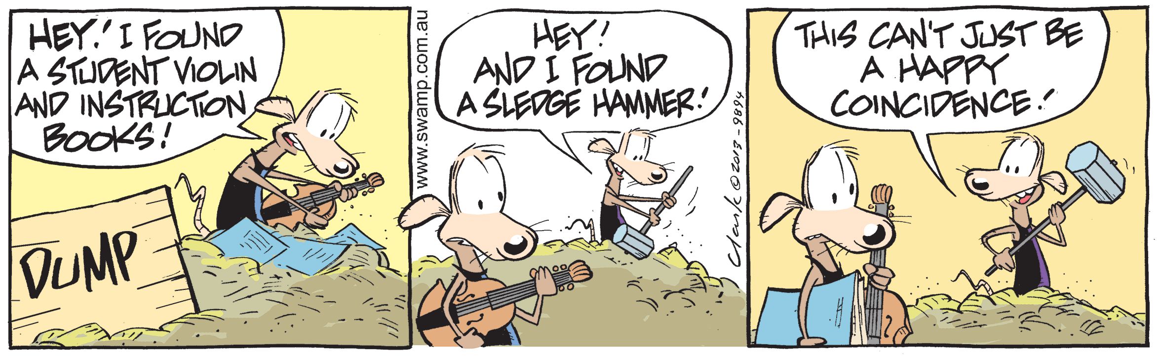 Dump Treasures Comic