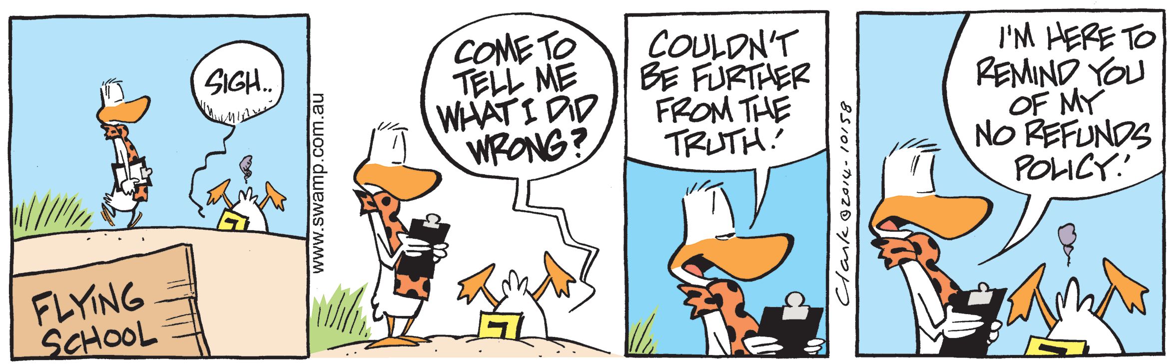 Flight Instructor Refund Policy Comic