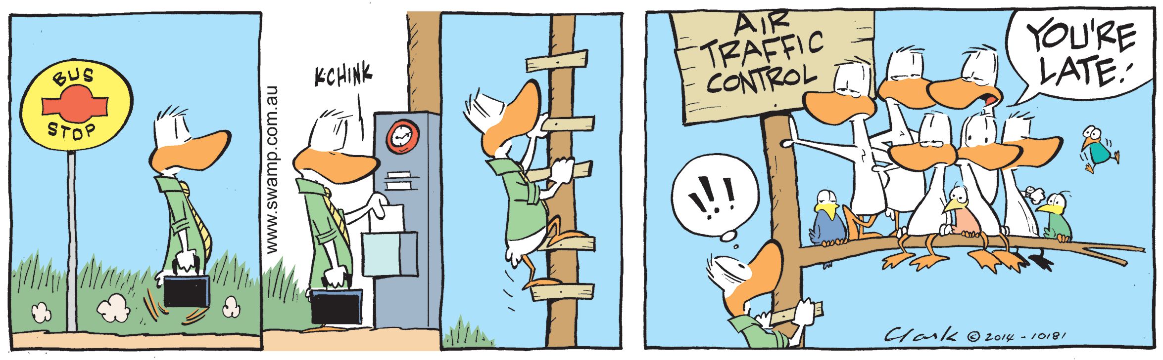 Air Traffic Controller Late Comic