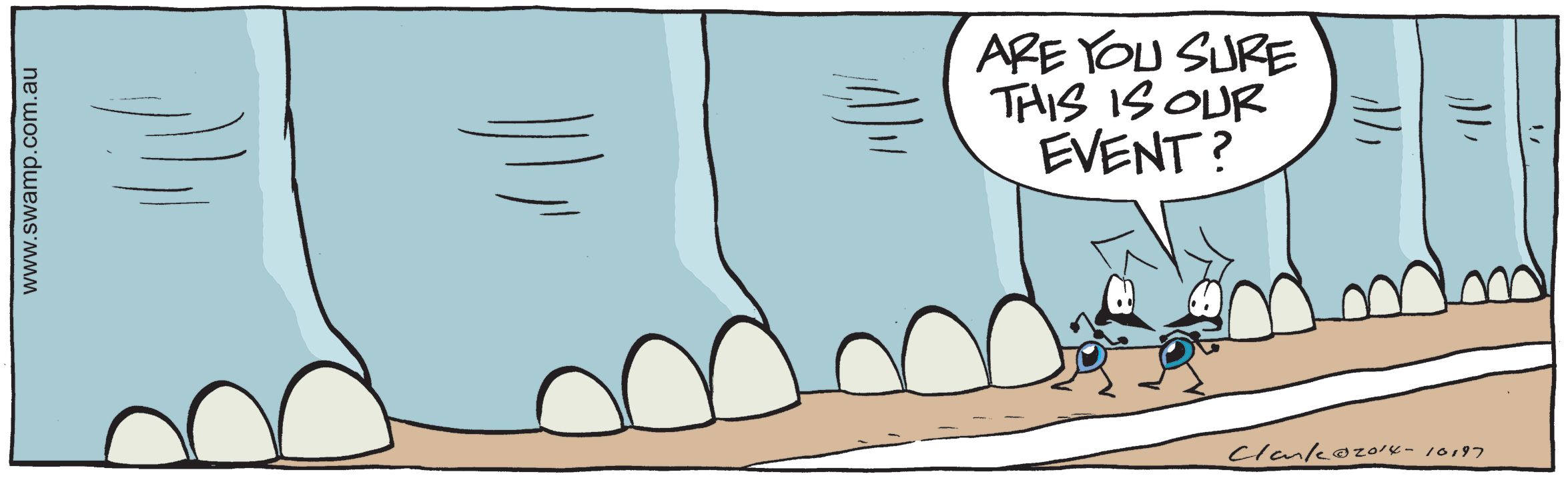 Ants Racing Comic