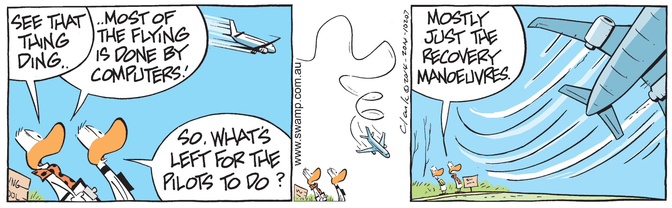 Flight Instructor on Pilots Comic