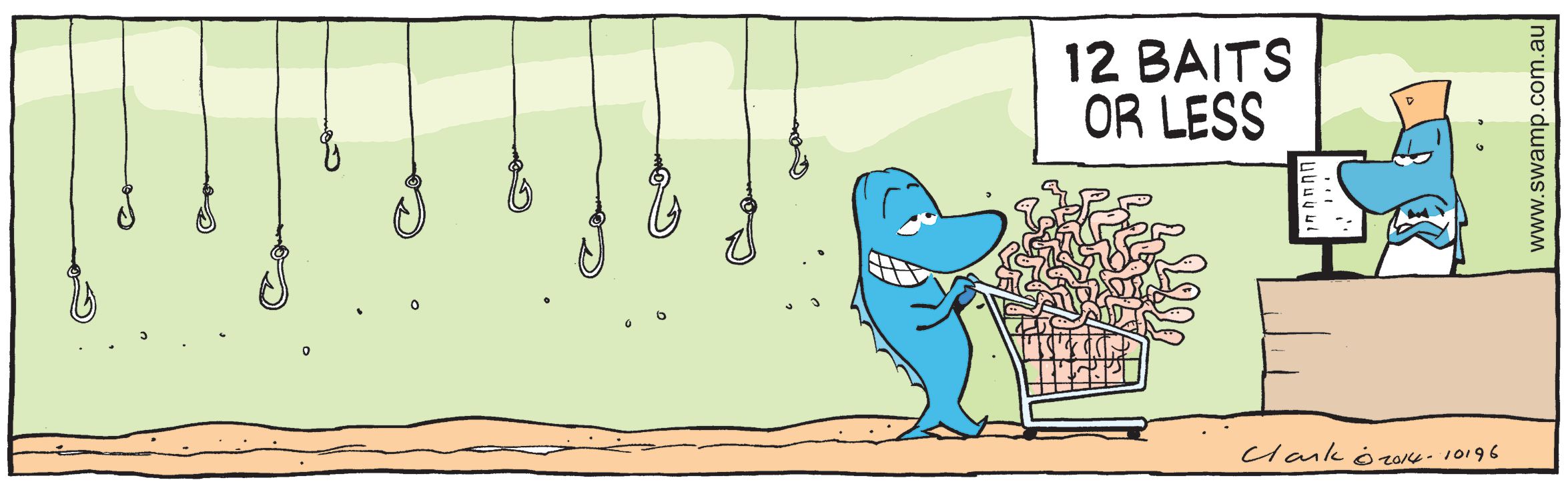 Fish Bait Comic