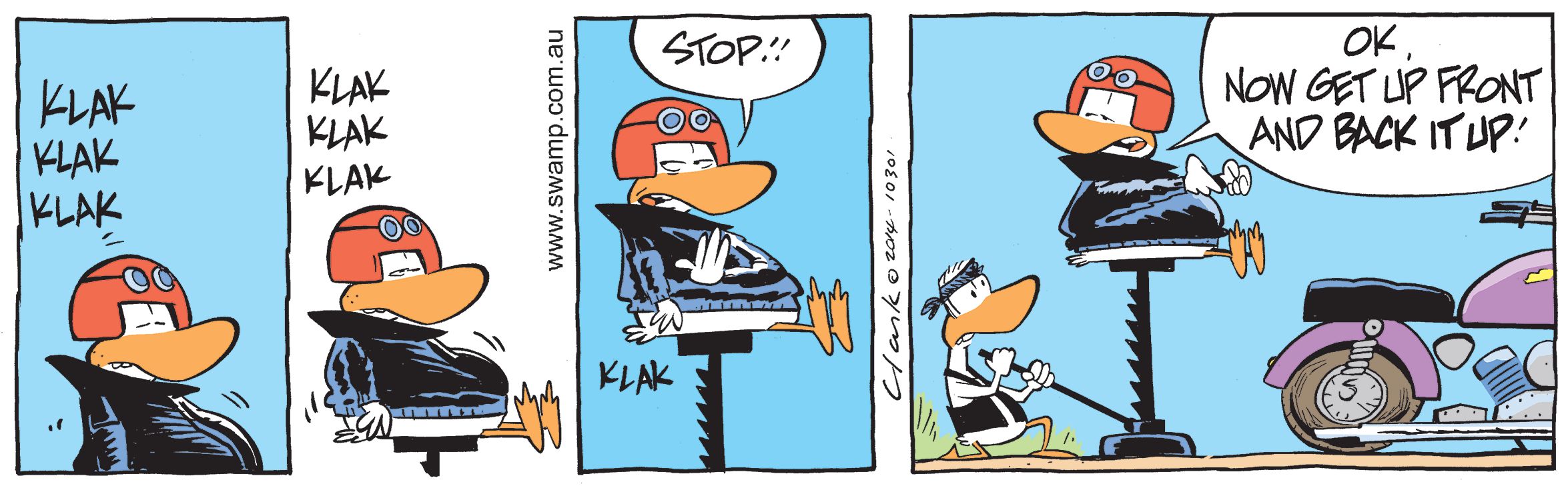 Wild Duck Jack Comic