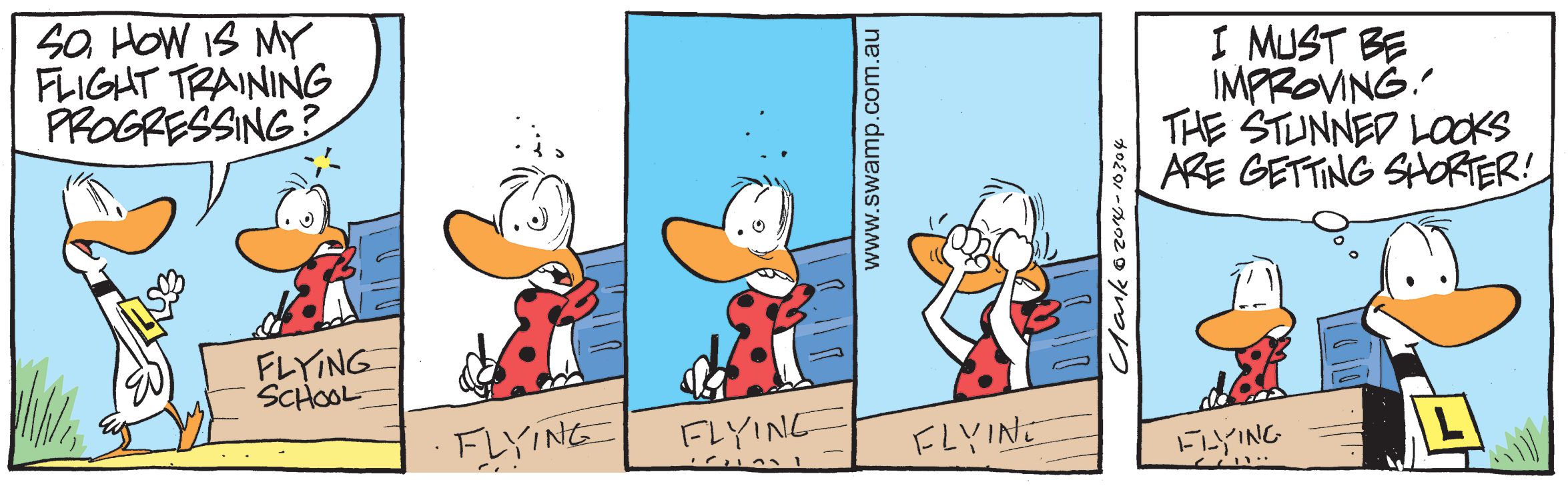 Flight Instructor Training Comic