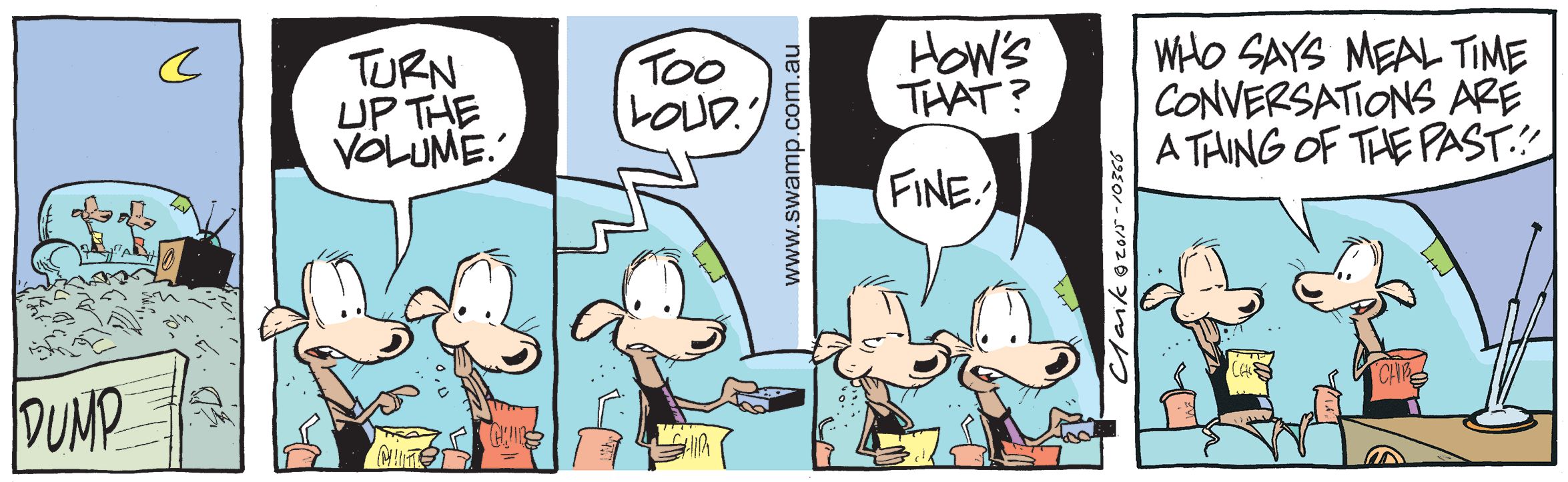 Swamp Rats TV Comic