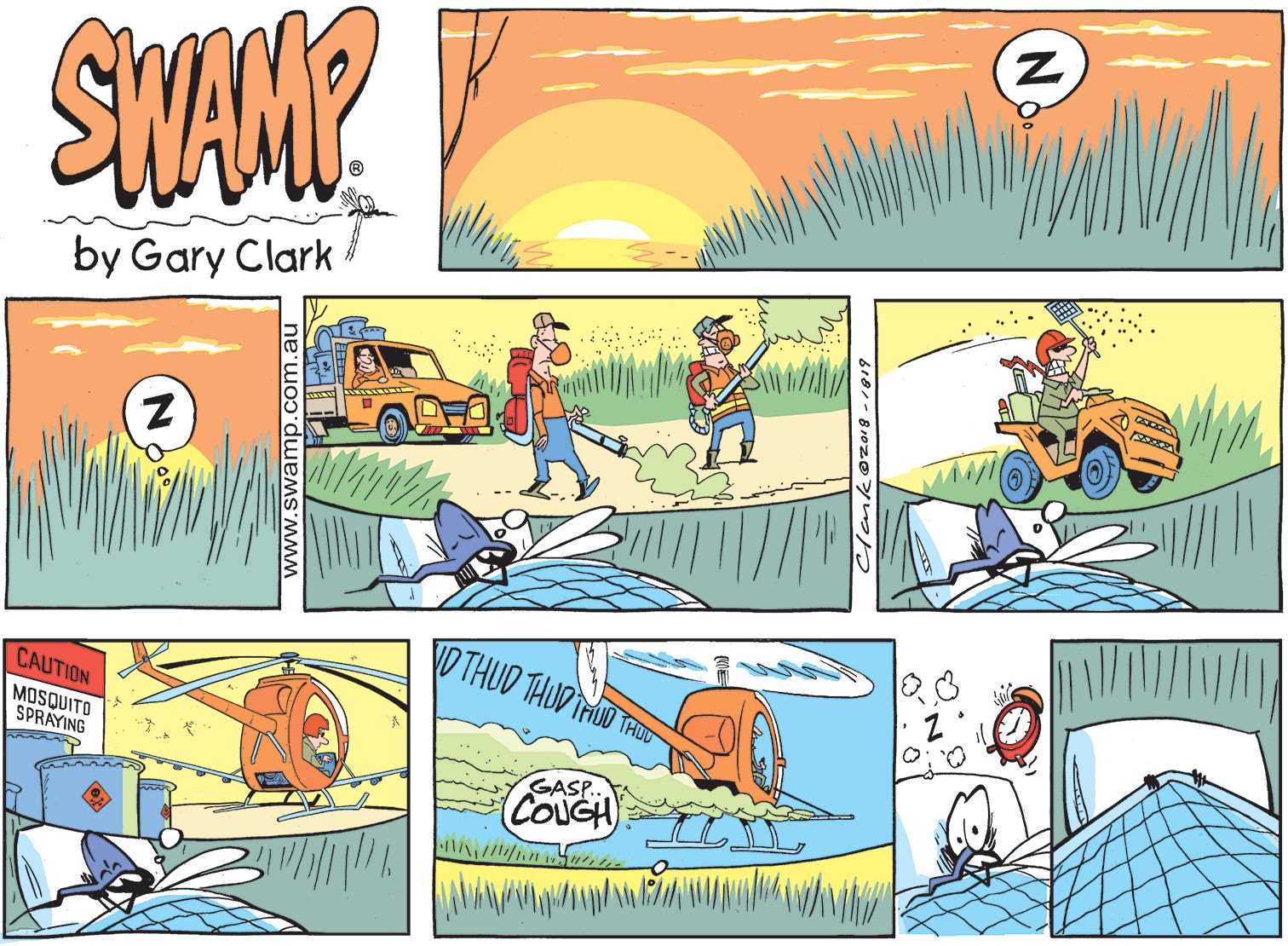 Swamp Mosquito Nightmare