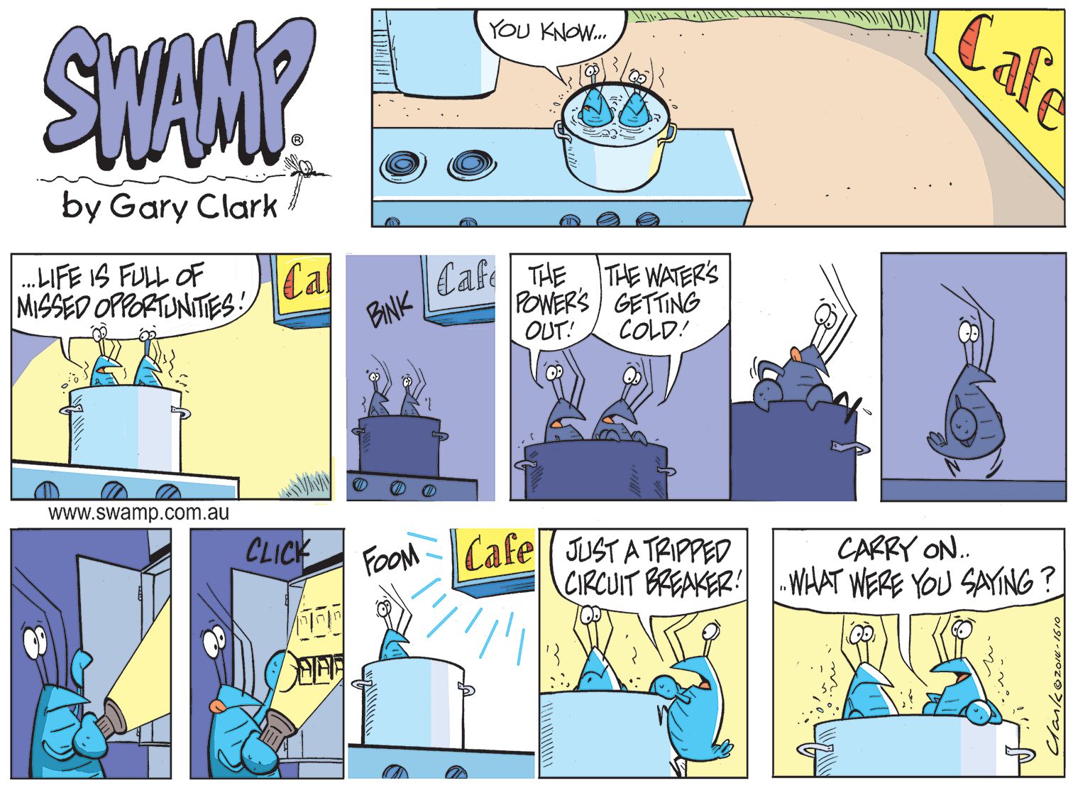 Bob Crayfish Opportunity Comic