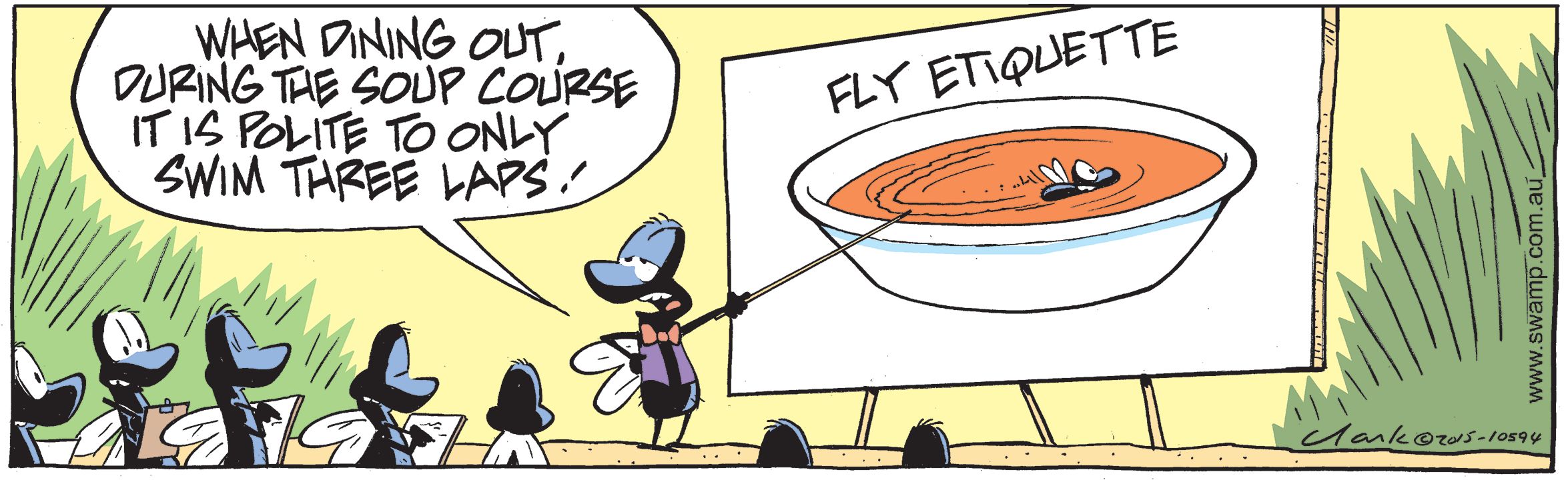 Fly Etiquette Comic