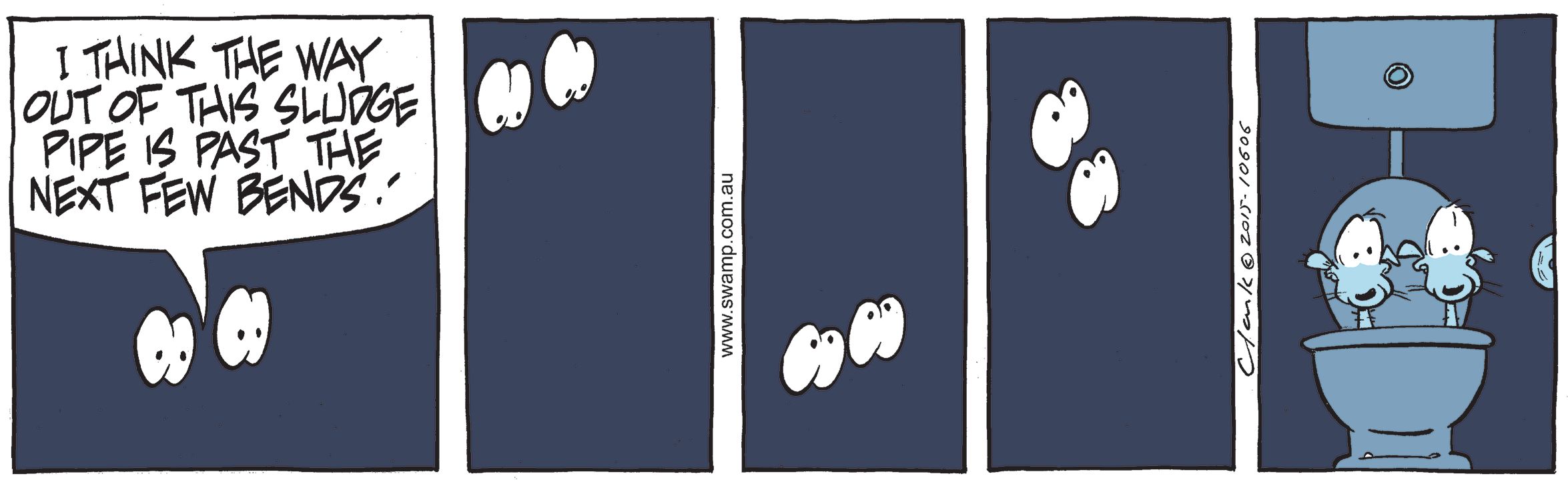 Swamp Rats Toilet Comic