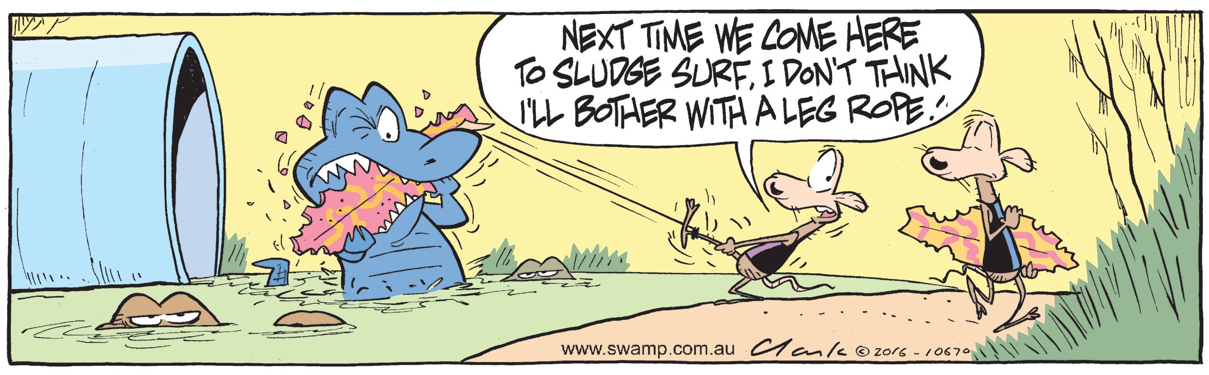 Chives Rat Leg Rope Comic