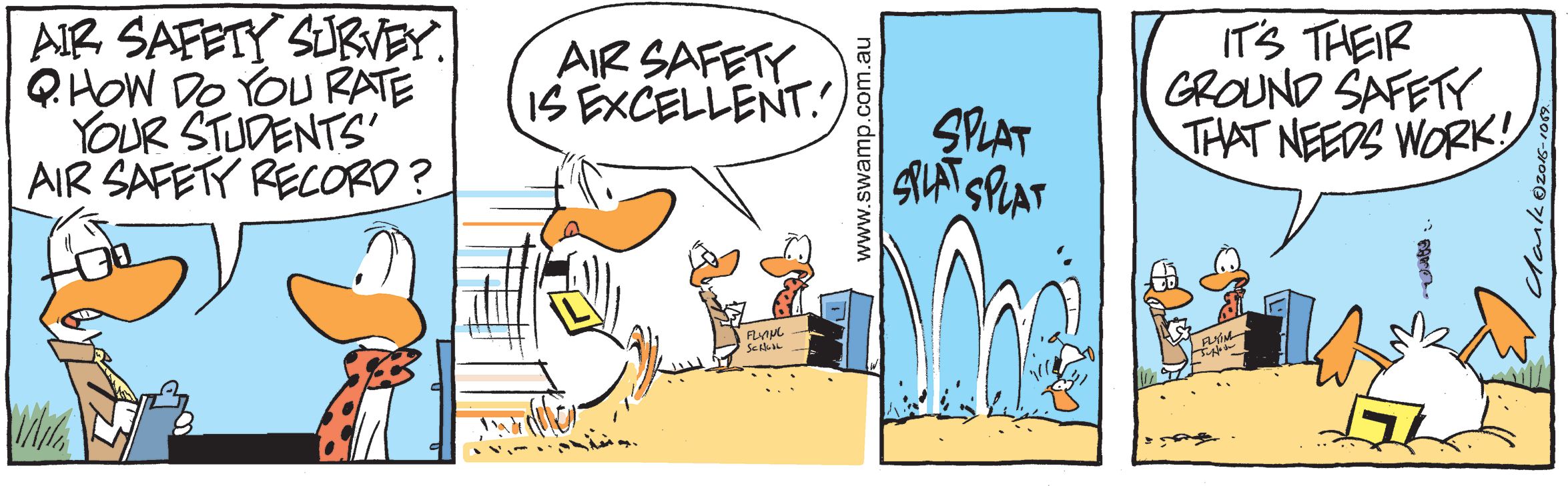 Student Safety Record Comic