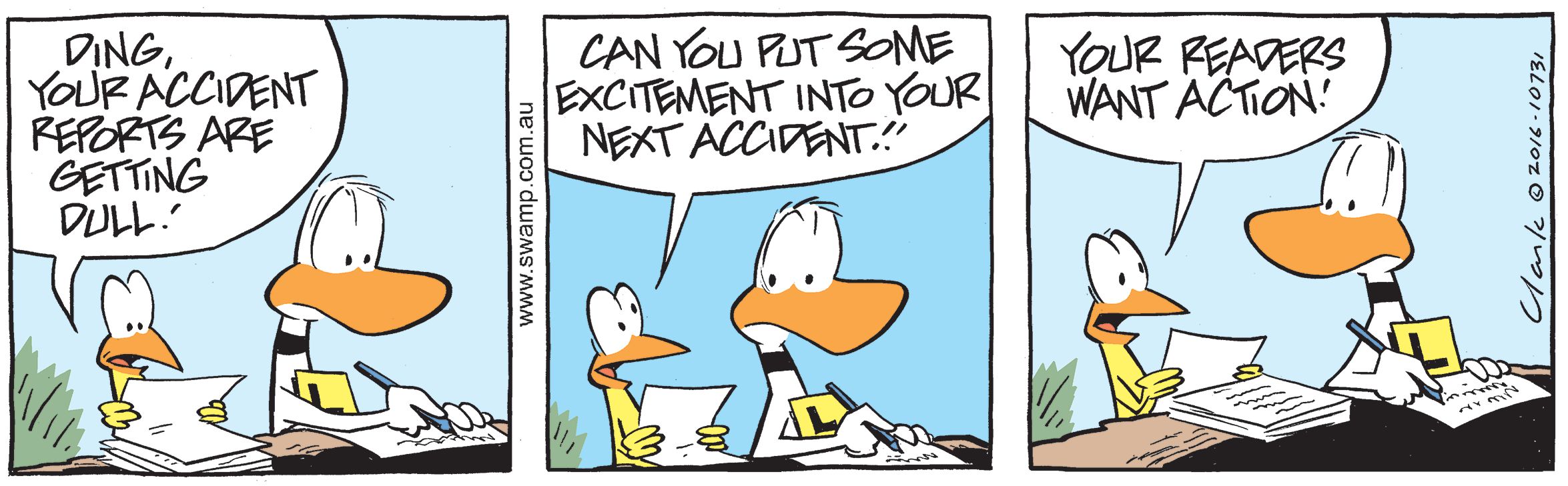 Ding Duck Excitement