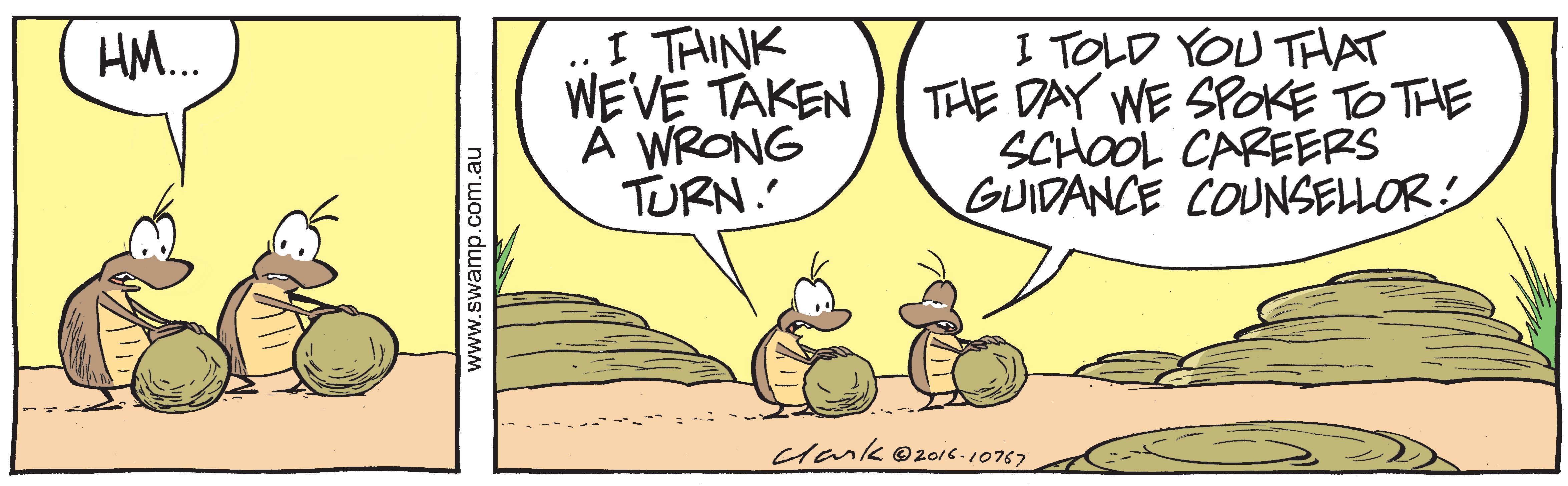 Dung Beetles Wrong Turn Comic