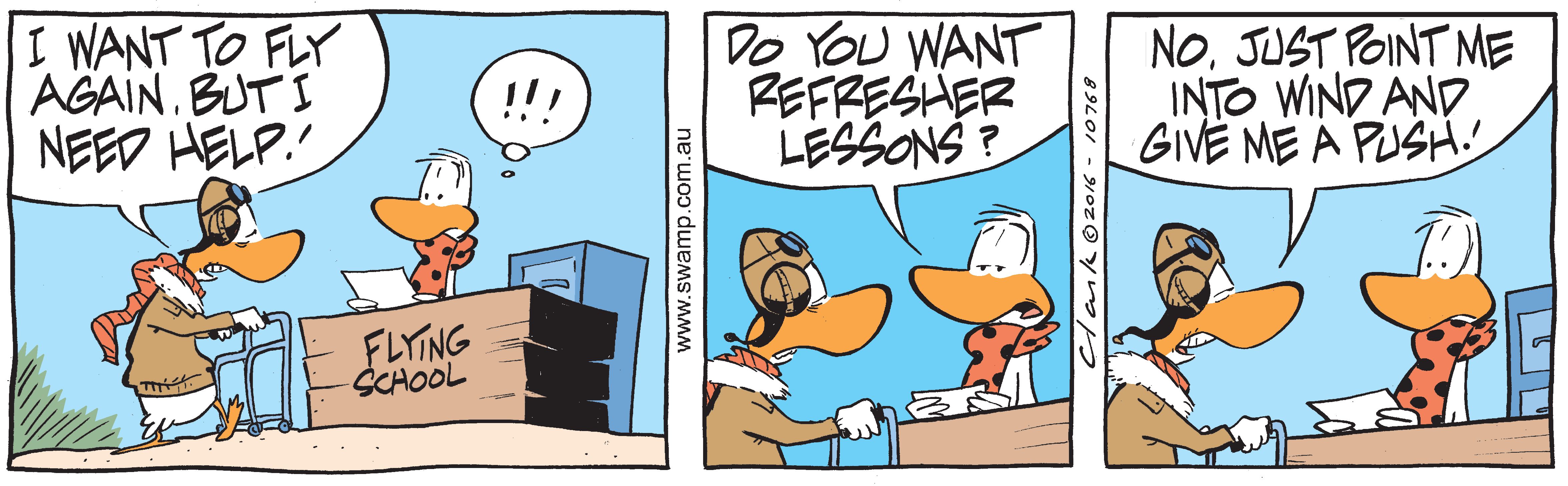 Vintage Bird Comic