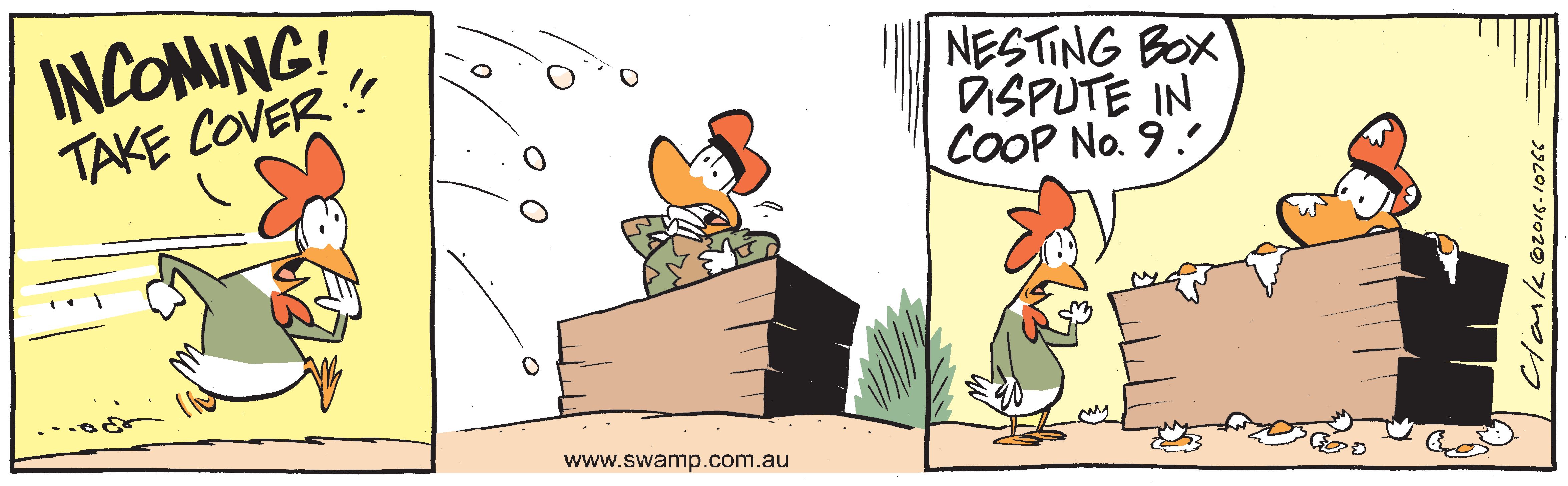 Carrier Pigeon Dispute Comic